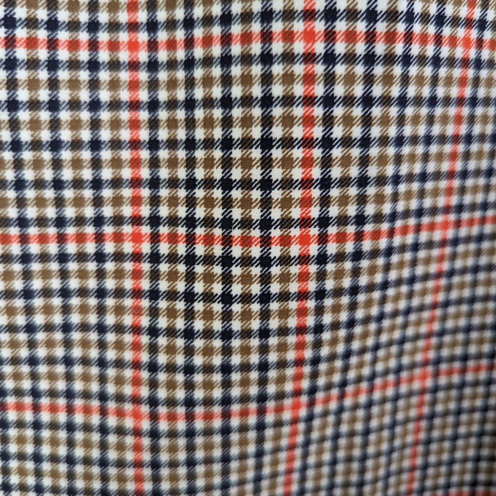 Boden Tartersall Plaid Check Pencil Skirt Brown Size 6P - Picture 5 of 9